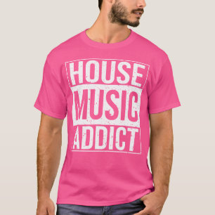 Camiseta Dj Rave Edm, Viciado em Música House
