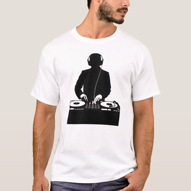 Camiseta DJ Silhouette (Frente)