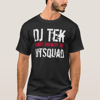 Camiseta DJ Tek, direitos otorrinolaringológicos, HitSquad