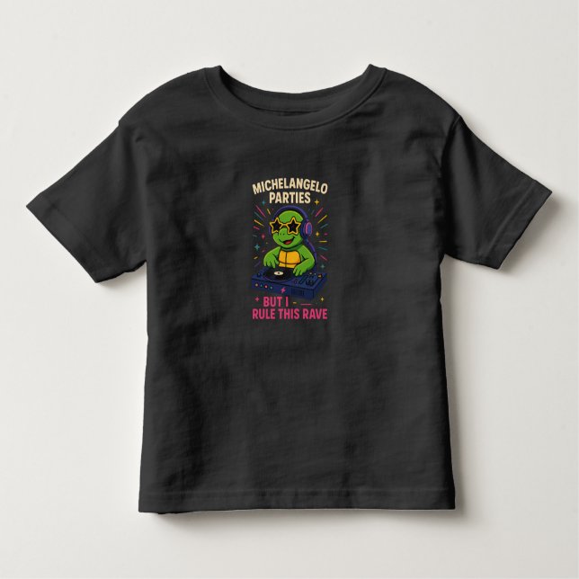 Camiseta DJ Turtle (Frente)