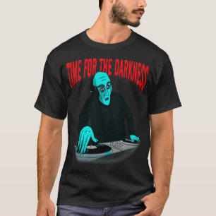 Camiseta DJ Vampire Gótico Gothic Music Darkness Engraçado