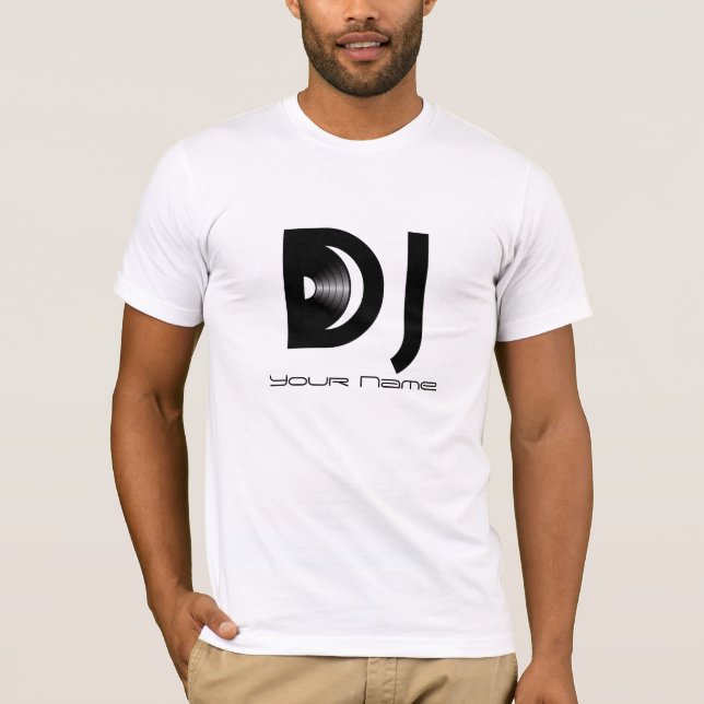 CAMISETA DJ VINYL SHIRT (Frente)