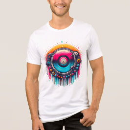 Camiseta DJ Vinyl Vibes
