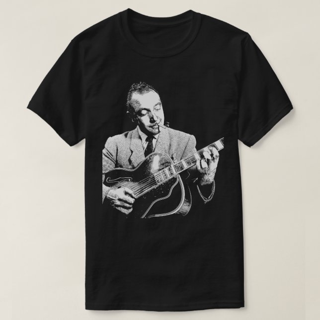 Camiseta Django Reinhardt (Frente do Design)