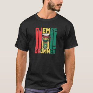 Camiseta Djembe tambores instrumento musical Africa reg