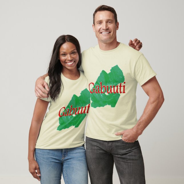 Camiseta Djibuti (Unissex)