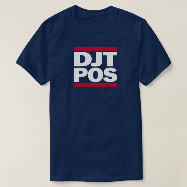 Camiseta DJT-POS_Tee Azul (Frente do Design)