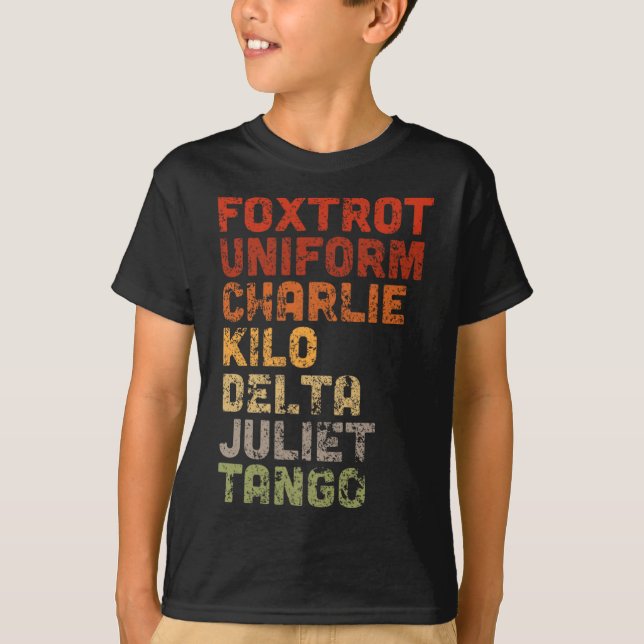 Camiseta Djt Uniforme Foxtrot (Frente)