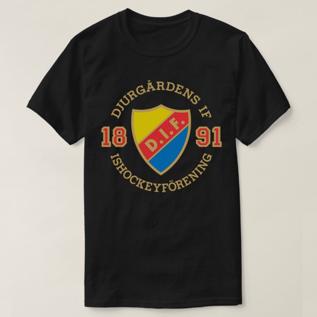 Camiseta Djurgardens IF Hockey (Frente do Design)
