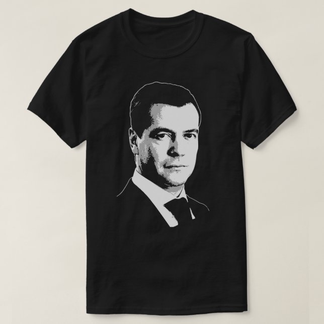 Camiseta Dmitry Medvedev (Frente do Design)