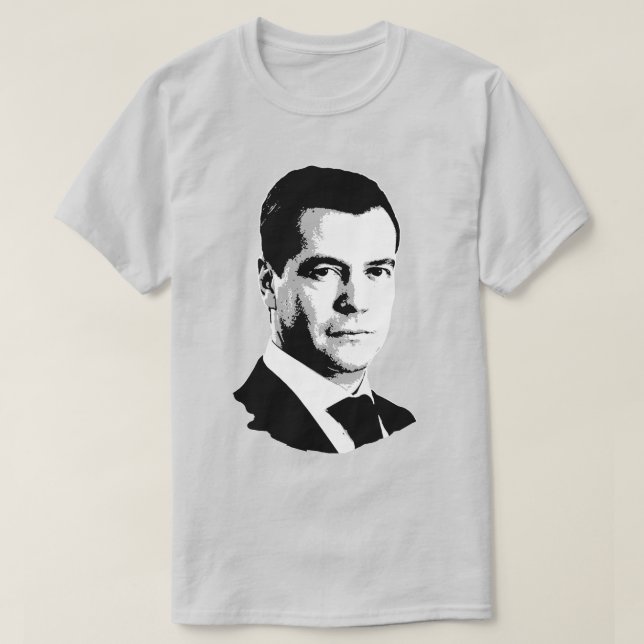 Camiseta Dmitry Medvedev (Frente do Design)