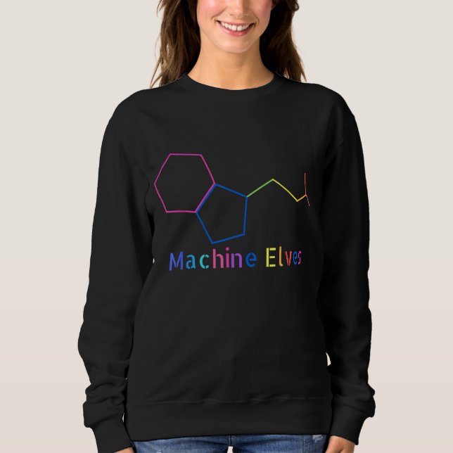 Camiseta DMT Machine Elves Spirit Molecule Shirt (Frente)