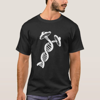 Camiseta DNA de Cogumelos - Caça ao Fungo de Vegan - Caçado