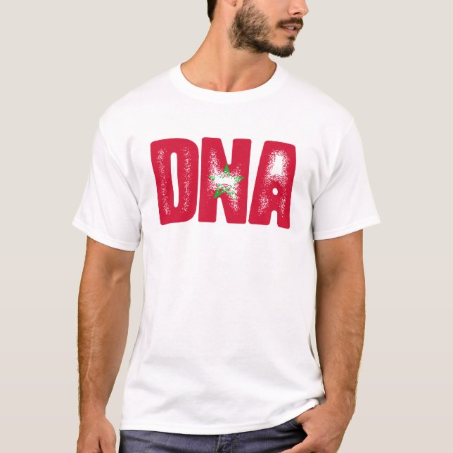 Camiseta DNA de Marrocos (Frente)