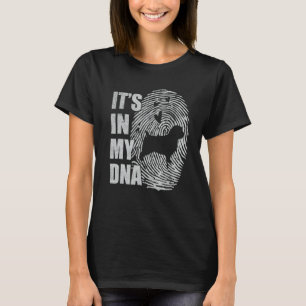 Camiseta DNA do Norfolk Terrier Mãe Pai Cachorro