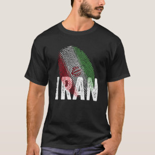 Camiseta DNA iraniano orgulhoso iraniano Legal bandeira ira