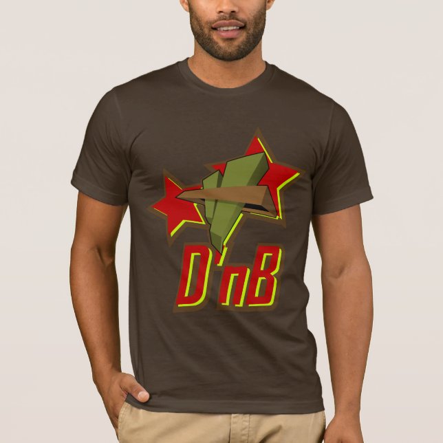 Camiseta DnB - drum' n baixos (Frente)