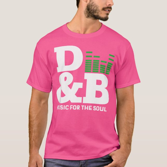 Camiseta Dnb Music Liquid Dubstep Drum E Bass (Frente)