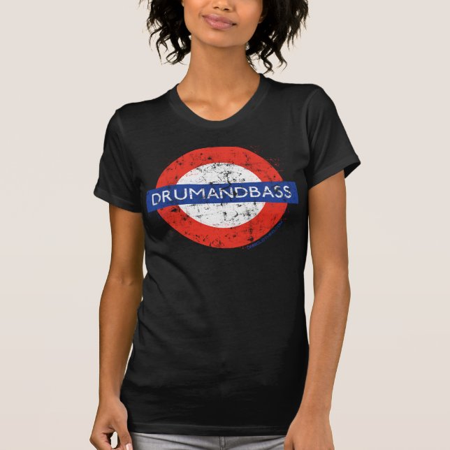 Camiseta DnB subterrâneo (aflição) (Frente)