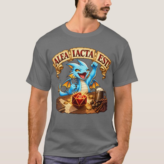 Camiseta DnD Alea Iacta Est (Frente)