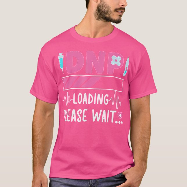 Camiseta Dnp Carregar O Médico Da Prática De Enfermagem A S (Frente)