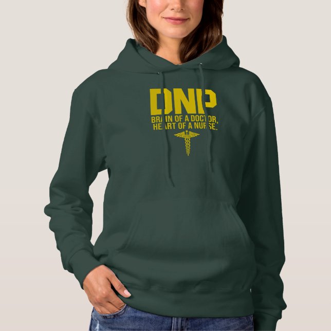 Camiseta DNP Doctor of Nursing Practice Brain RN Nurse  (Frente)