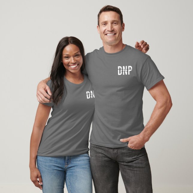 Camiseta DNP Doutora em Graduação de Prática de Enfermagem (Unissex)