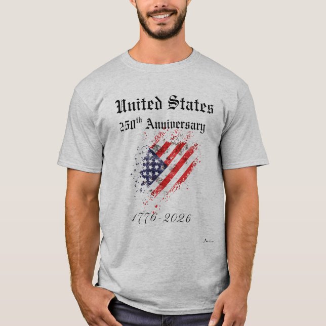 Camiseta do 250º Aniversário (Frente)