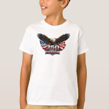 Camiseta do 250º Dia da Independência para Criança