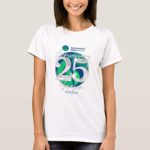 Camiseta do 25 de aniversário da IVH feminina