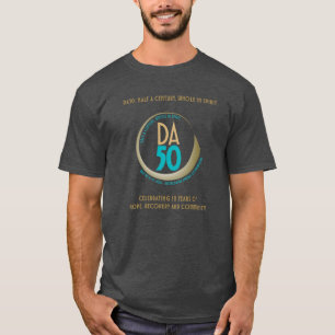 Camiseta do 50º aniversário da Convenção D.A. de 2