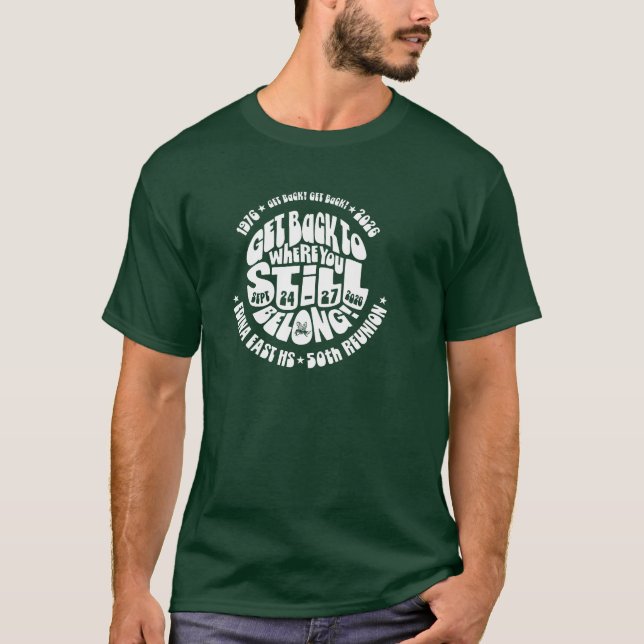 Camiseta do 50º Reencontro (Frente)