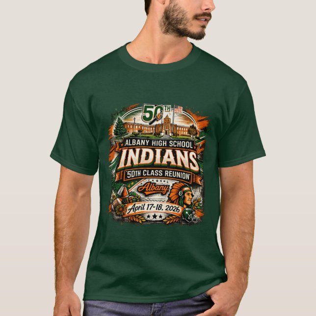 Camiseta do 50º Reencontro da AHS (Frente)