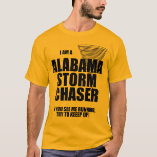 Camiseta do Alabama Tornado Storm Chaser