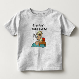 Camiseta do amigo da pesca do vovô do Pesca-Urso