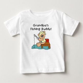 Camiseta do amigo da pesca do vovô do Pesca-Urso