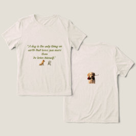 Camiseta do Amor de Cachorro