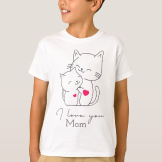 Camiseta do amor de mãe