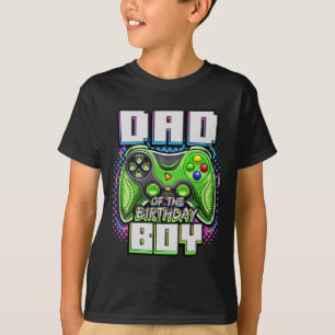 Camiseta Do Aniversário Do Jogo De Vídeo De Aniversário P