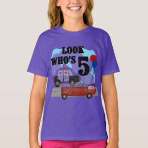 Camiseta do aniversário dos heróis diários 5o