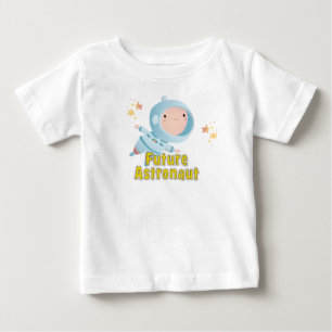 Camiseta do Astronauta do Bebê (garoto)