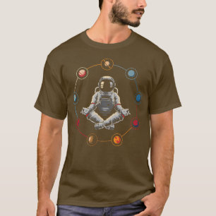 Camiseta do Astronauta Meditante