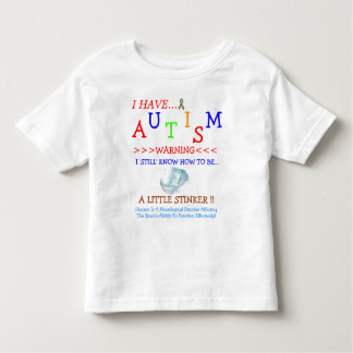 Camiseta Do autismo fedores às vezes!
