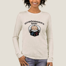 Camiseta do Bebê de Schrödinger – Menino ou Menina