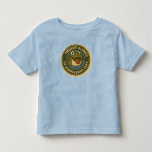 Camiseta do Bebê Freddy Frog Tee do Lago Paddleboa