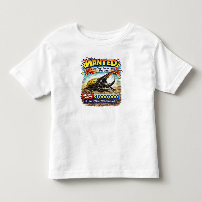 Camiseta do Besouro Hércules Presente para amantes (Frente)