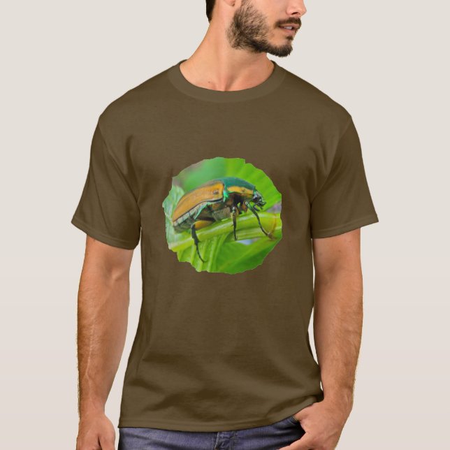 Camiseta do Besouro Verde de Junho (Frente)