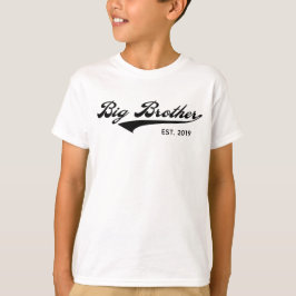Camiseta do big brother (Est/desde o ano