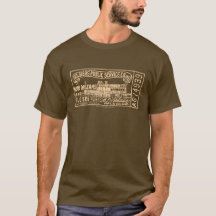 Camiseta do Bilhete do Serviço Público de Balsa de