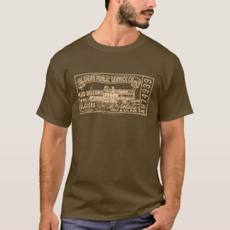 Camiseta do Bilhete do Serviço Público de Balsa de